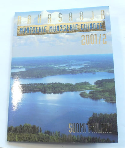 Zestaw FINLANDIA 2001-2  SET 5 monet+ medal