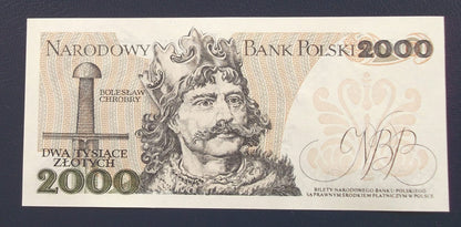 2000 zł Mieszko 1979 UNC