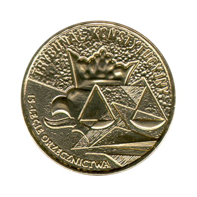 2 zł 15-lecie orzecznictwa Trybunału Konstytucyjnego (1986-2001)