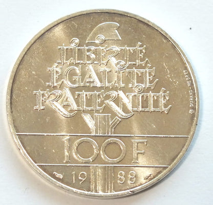 100 franków 1988