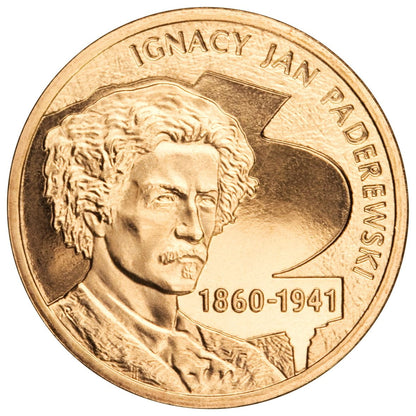 2 zł Ignacy Jan Paderewski