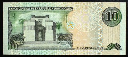 10 Pesos Oro - Dominikana 2002 r.