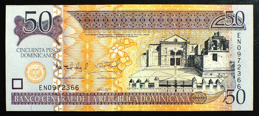 50 Pesos Oro - Dominikana 2011