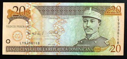 20 Pesos Oro - Dominikana 2004