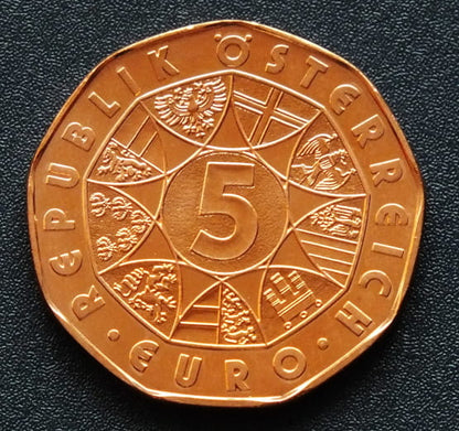 5 euro New Year - Austria