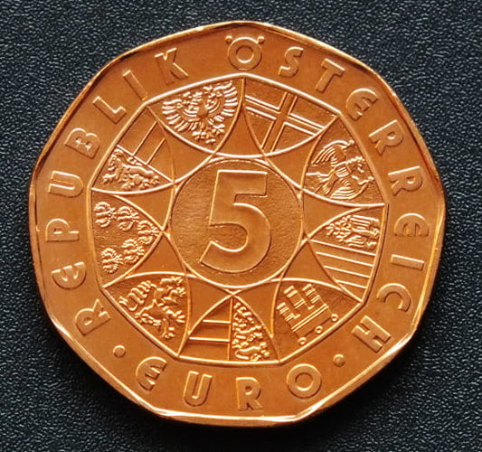 5 euro New Year - Austria