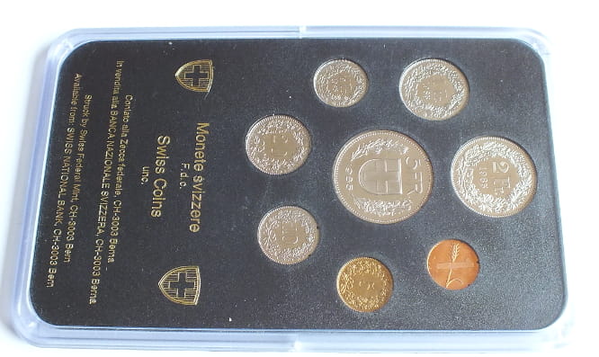 Set Proof 1985 Szwajcaria