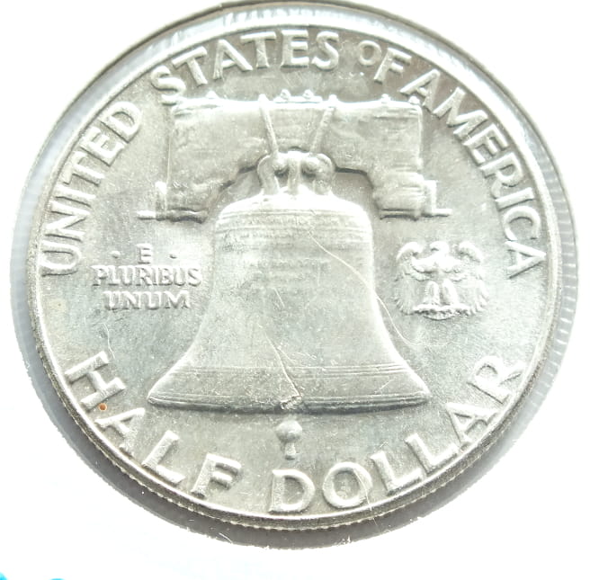 1/2 dollar 1963 USA