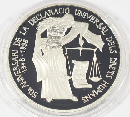 10 dinarów Prawa człowieka