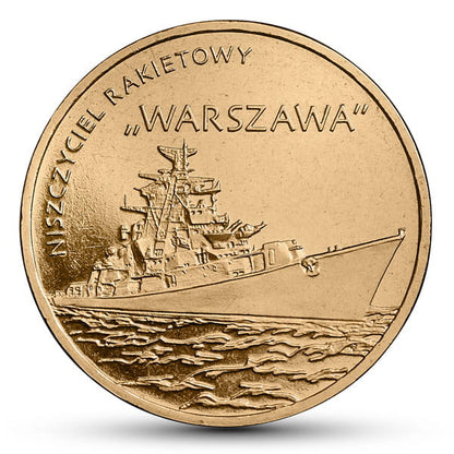 2 zł Niszczyciel rakietowy „Warszawa”