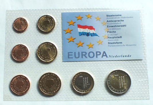 Zestaw monet EURO - Holandia