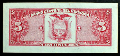 5 Sucres - Ekwador