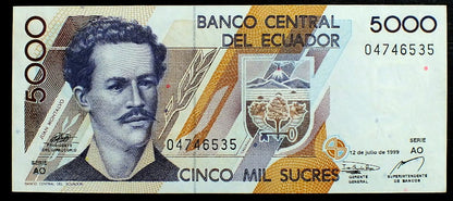 5000 Sucres - Ekwador