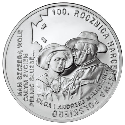 10 zł 100. rocznica Harcerstwa Polskiego