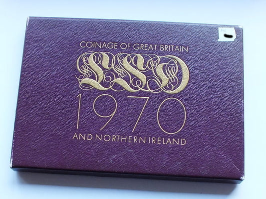 Zestaw 8 monet Proof 1970 Wielka Brytania