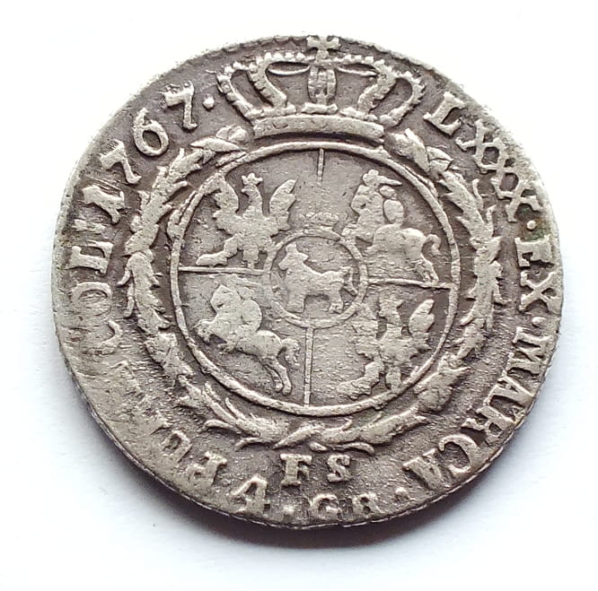 Złotówka SA Poniatowski 1767