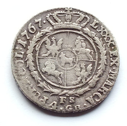 Złotówka SA Poniatowski 1767