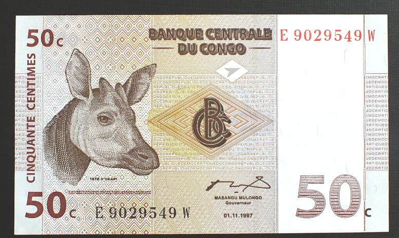 50 Centimes - Kongo
