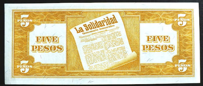 5 Pesos - Filipiny  1949 r.