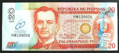 20 Piso - Filipiny  2009 r.