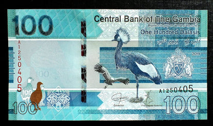 100 Dalasis - Gambia 2019 r.