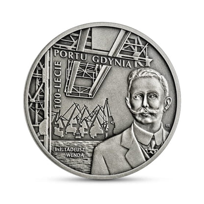 Moneta 20 zł  100-lecie Portu Gdynia