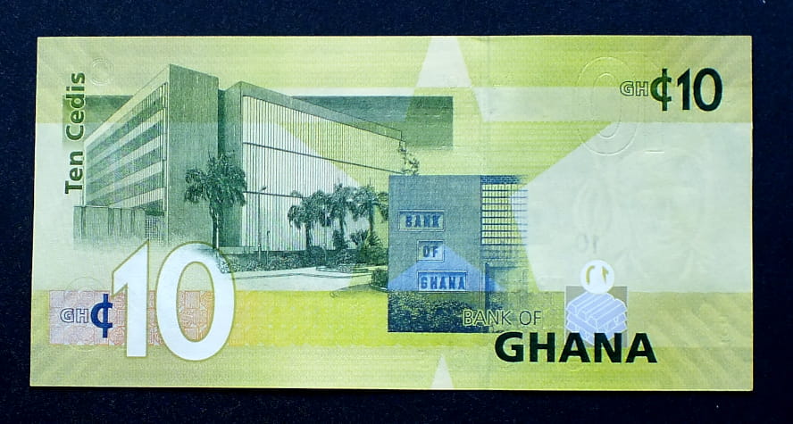 10 Cedis - Ghana 2015 r.