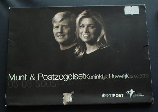 10 euro + znaczki Willem - Aleksander Maxima