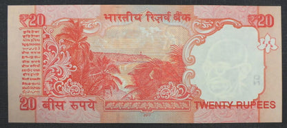 20 Rupees -Indie 2002 r.