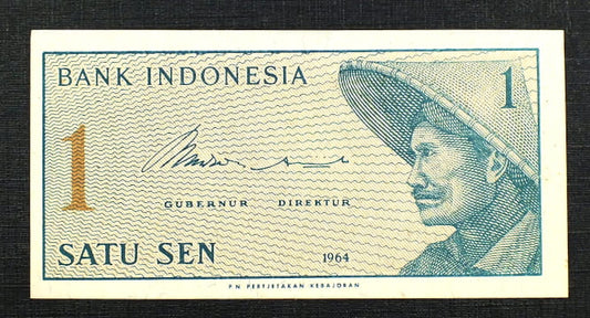 1 Sen - INDONEZJA 1964 r.