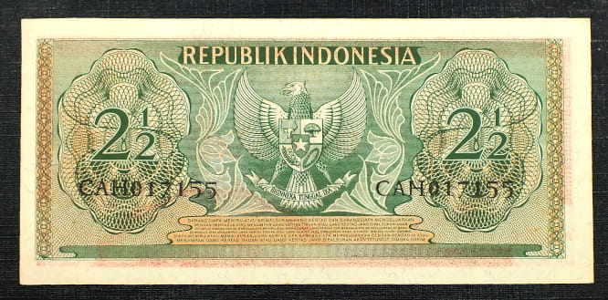 2,5 Rupiah - INDONEZJA 1956 r.