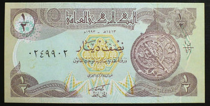 1/2 Dinara - Irak 1993 r.