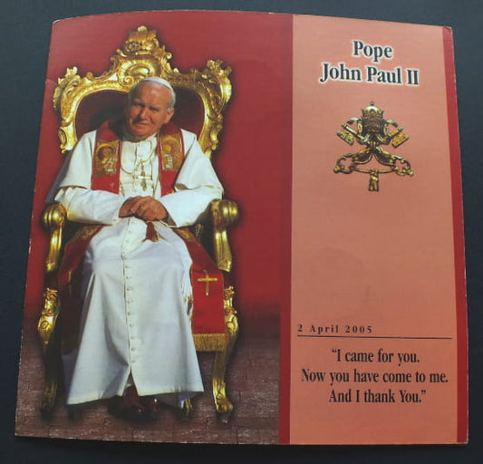 Set 5 x 1 lira Malta Jan Paweł II 2005