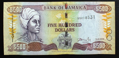 500 Dolarów - Jamajka