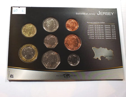 Set monet JERSEY mennicze