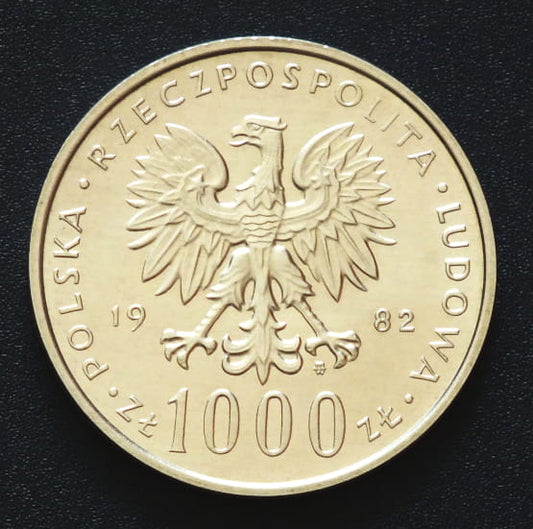 1000 zł Jan Paweł II - PAPIEŻ 1983