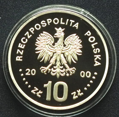 10 zł Jan II Kazimierz (1648 - 1668) - półpostać