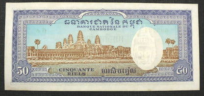 50 Riels - Kambodża 1956 r.