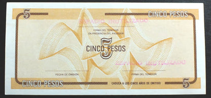 5 pesos KUBA - D