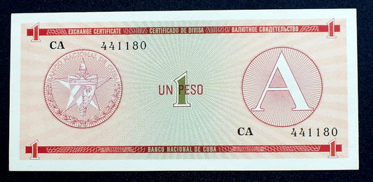 1 Peso KUBA - A