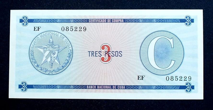3 peso KUBA - C