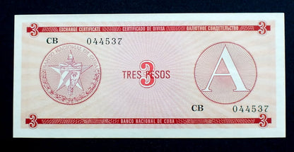 3 peso KUBA - A