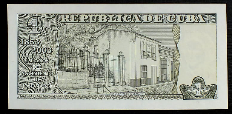 1 Peso KUBA