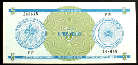 5 pesos KUBA - C