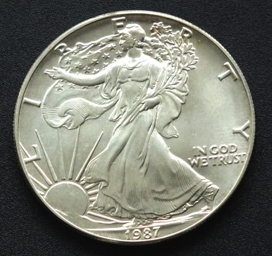 1 USD Liberty 1987 1 OZ