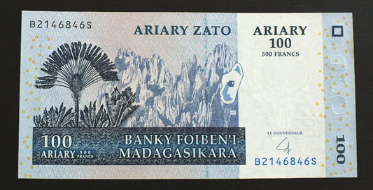 100 ariary Madagaskar