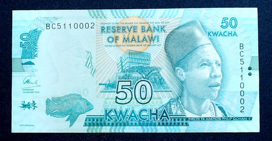 50 Kwacha - MALAWI