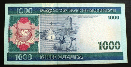 1000 Ouguiya - Mauretania