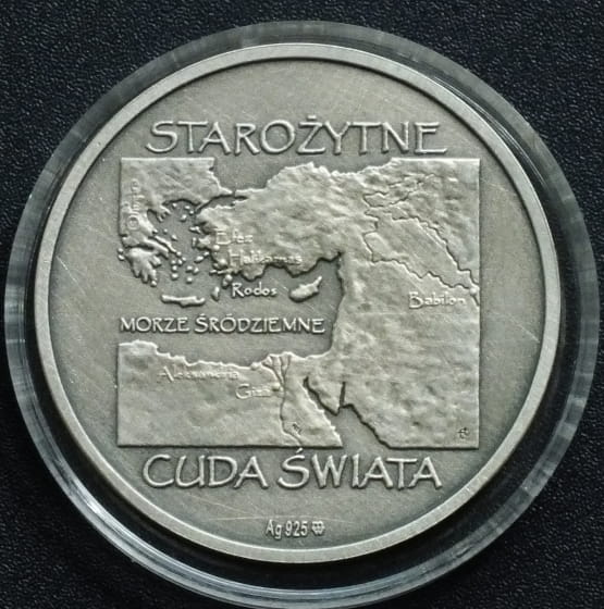 Numizmat Cuda Świata - Wiszące Ogrody w Babilonie 14,14 g srebra .925