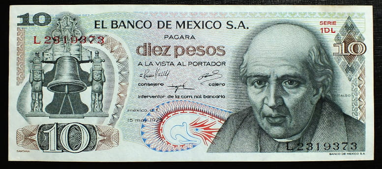 10 Pesos - Meksyk